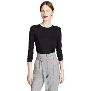 Vince Women's Black Long-Sleeve Top Size Small New with Tag